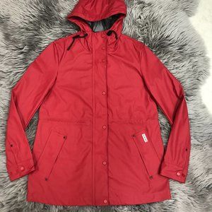 Hunter | Women's Rain Jacket | Matte Red | XSmall